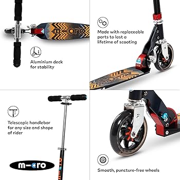 中古品　折り畳みキックボード m-cro マイクロ スイスメーカー 中古品 折り畳みキックボード m-cro マイクロ スイスメーカー